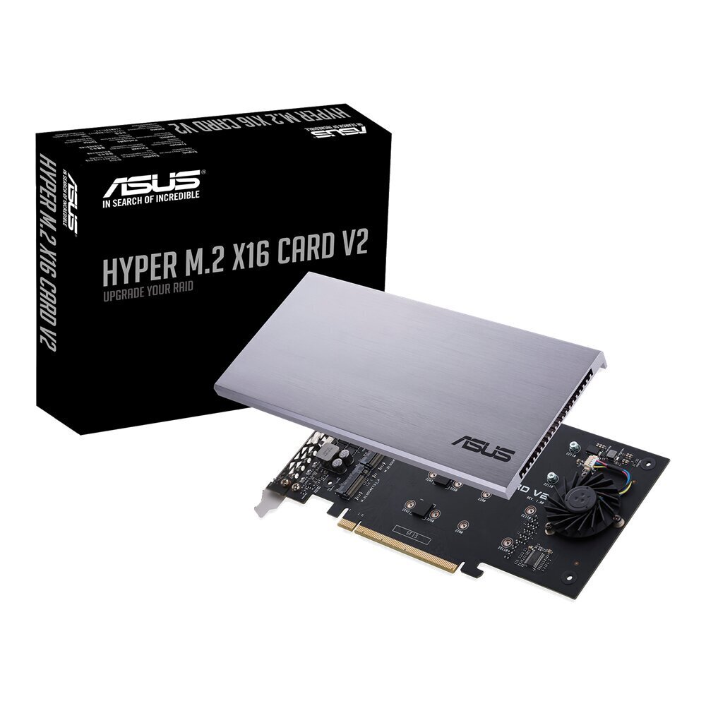 Asus HYPER M.2 X16 CARD V2 цена и информация | Emaplaadid | kaup24.ee