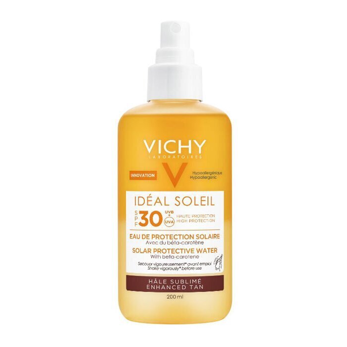 Päikesekaitse Vichy Idéal Soleil Enhanced Tan SPF30, 200 ml цена и информация | Päikesekreemid | kaup24.ee