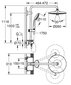 GROHE Vitalio Joy 260 termostaatdušisüsteem 3 vooluga 260 mm vihmapea ja 3 vooluga 110 mm dušiga, vett säästev, kroom, 26403002 цена и информация | Komplektid ja dušipaneelid | kaup24.ee