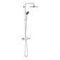 GROHE Vitalio Joy 260 termostaatdušisüsteem 3 vooluga 260 mm vihmapea ja 3 vooluga 110 mm dušiga, vett säästev, kroom, 26403002 цена и информация | Komplektid ja dušipaneelid | kaup24.ee