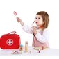 Puidust mänguasja arstikomplekt korvis Tooky Toy цена и информация | Tüdrukute mänguasjad | kaup24.ee