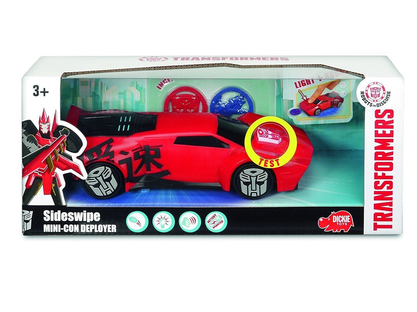 Automudel Transformers Mini-Con Sideswipe, 203114004​ hind ja info | Poiste mänguasjad | kaup24.ee