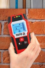 Metalli, puidu, kaabli detektor Yato YT-73131 hind ja info | Käsitööriistad | kaup24.ee