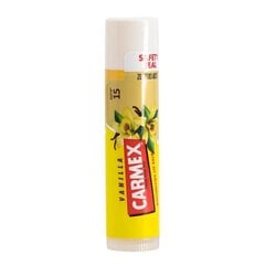 Бальзам для губ Carmex Vanilla, 4,25 г цена и информация | Помады, бальзамы, блеск для губ | kaup24.ee