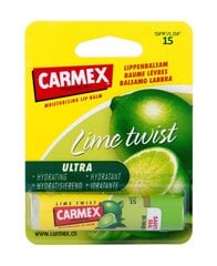 Бальзам для губ Carmex Lime, 4,25 г цена и информация | Помады, бальзамы, блеск для губ | kaup24.ee