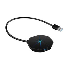 Platinet USB hub 4-port USB 3.0 (45222) цена и информация | Адаптеры и USB-hub | kaup24.ee