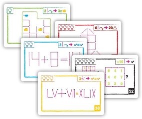 Mäng Logic Cards Matchsticks LT, LV, EE keeles hind ja info | Lauamängud ja mõistatused | kaup24.ee