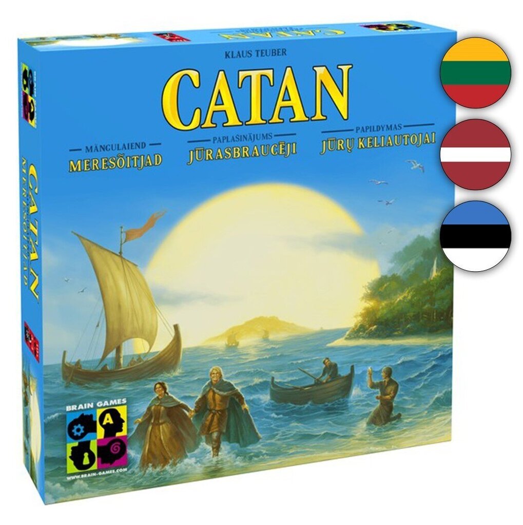 Lauamäng Catan: Seafarers LT, LV, EE цена и информация | Lauamängud ja mõistatused | kaup24.ee