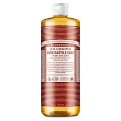 18-ühes orgaaniline vedelseep Dr. Bronner's Eucalyptus 945 ml, eukalüpt hind ja info | Seebid | kaup24.ee