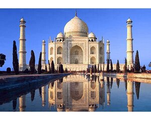 Pildid straazidega teemantmosaiiktehnikas "Tadj Mahal" Collection D'Art 70x48cm цена и информация | Алмазная мозаика | kaup24.ee