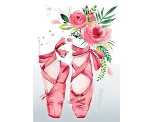 Картина стразами в технике алмазной вышивки "Розовые надежды" Collection D'Art 27x38cm цена и информация | Алмазная мозаика | kaup24.ee
