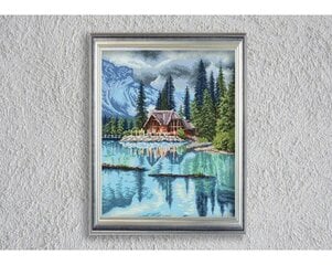 Pildid straazidega teemantmosaiiktehnikas Collection D'Art 38x48cm цена и информация | Алмазная мозаика | kaup24.ee