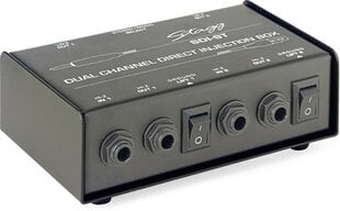Аудио фильтр - DI Box Stagg SDI-ST цена и информация | Принадлежности для музыкальных инструментов | kaup24.ee