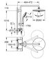 Grohe Vitalio Joy 260 termostaadiga dušisüsteem, kroomitud, 26403001 цена и информация | Komplektid ja dušipaneelid | kaup24.ee