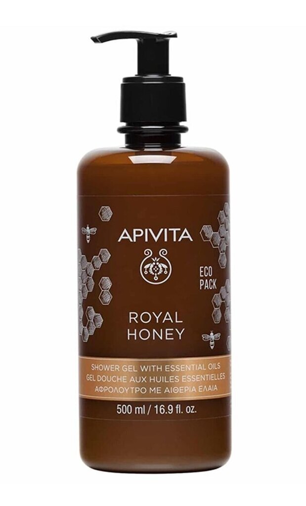 Dušigeel Apivita Royal Honey, 500 ml hind ja info | Dušigeelid, õlid | kaup24.ee