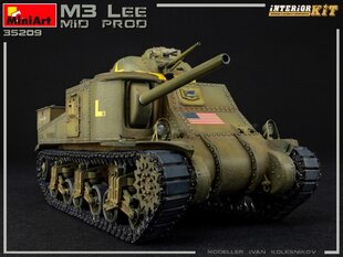 Liimimudel MiniArt 35209 M3 Lee Mid Prod. Interior Kit 1/35 hind ja info | Liimitavad mudelid | kaup24.ee