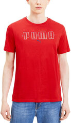 Puma T-Särgid Brand Tee High Risk Red 584509 11/2XL hind ja info | Meeste T-särgid | kaup24.ee