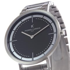 Meeste käekell Pierre Cardin Belleville Park Black Stainless Steel Link Watch цена и информация | Мужские часы | kaup24.ee