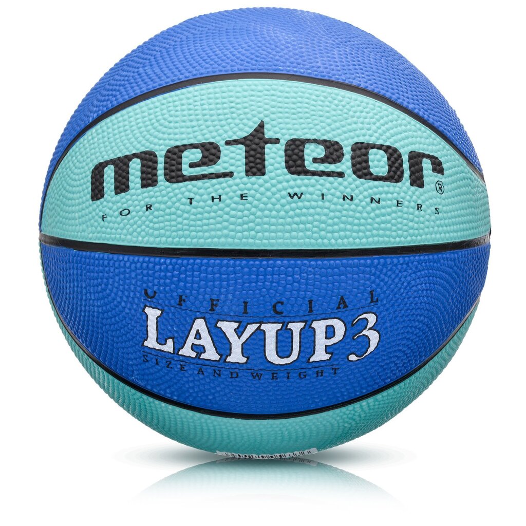 Korvpallipall Meteor Layup 3 sinine hind ja info | Korvpallid | kaup24.ee