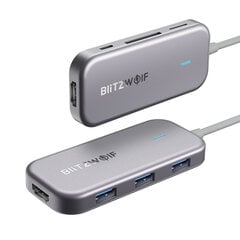 Вилка Blitzwolf BW-TH5 цена и информация | Адаптеры и USB-hub | kaup24.ee
