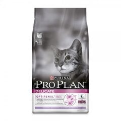 Сухой корм для котов Pro Plan Cat Adult Delicate, 1,5 кг цена и информация | Сухой корм для кошек | kaup24.ee