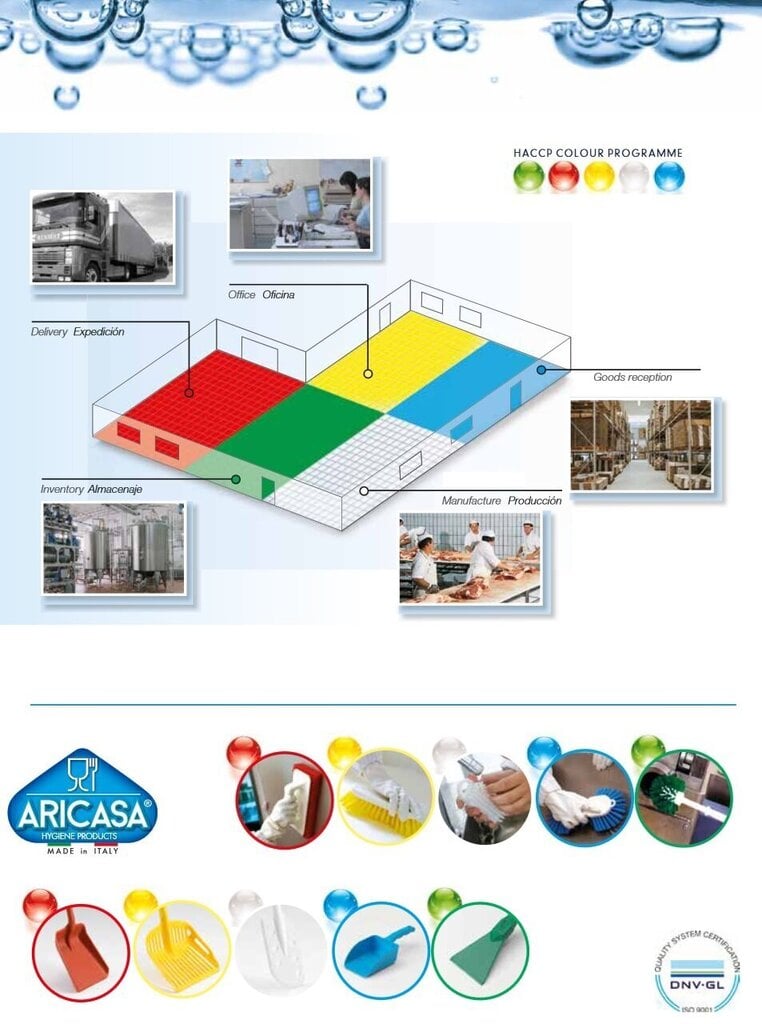 Aricasa Nõudepesuhari, kollane hind ja info | Puhastustarvikud | kaup24.ee
