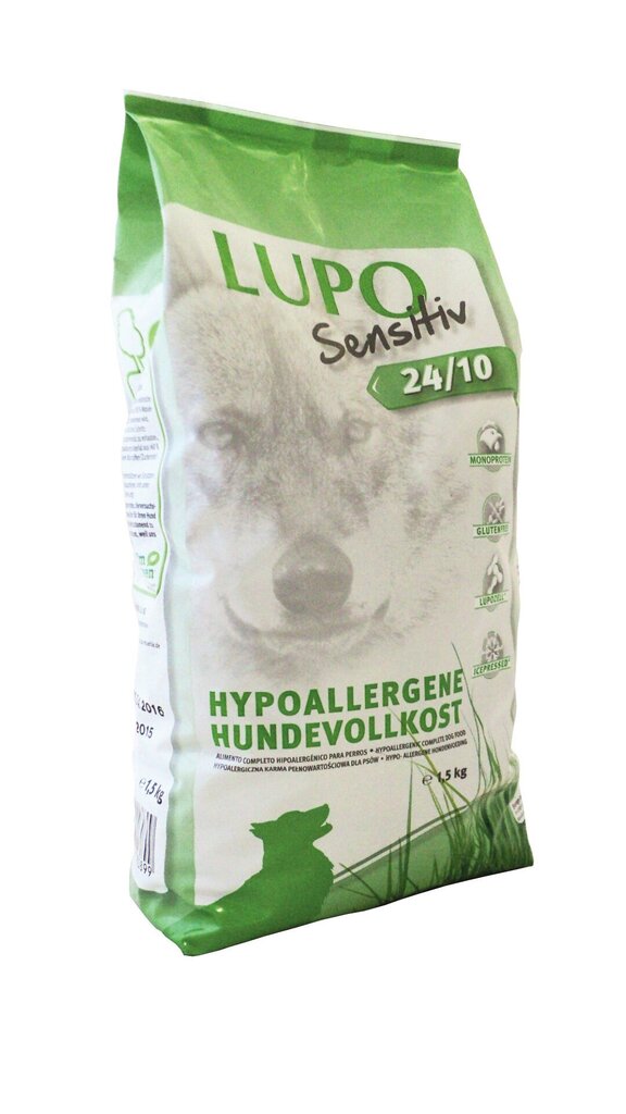 Markus Muhle Lupo Sensitiv 24/10 hüpoallergeenne ja aktiivsustele koertele, 5 kg цена и информация | Kuivtoit koertele | kaup24.ee