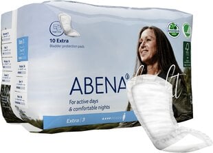 Sidemed Abena LIGHT Extra, 33x11 cm, 10 tk. hind ja info | Tampoonid, hügieenisidemed, menstruaalanumad | kaup24.ee