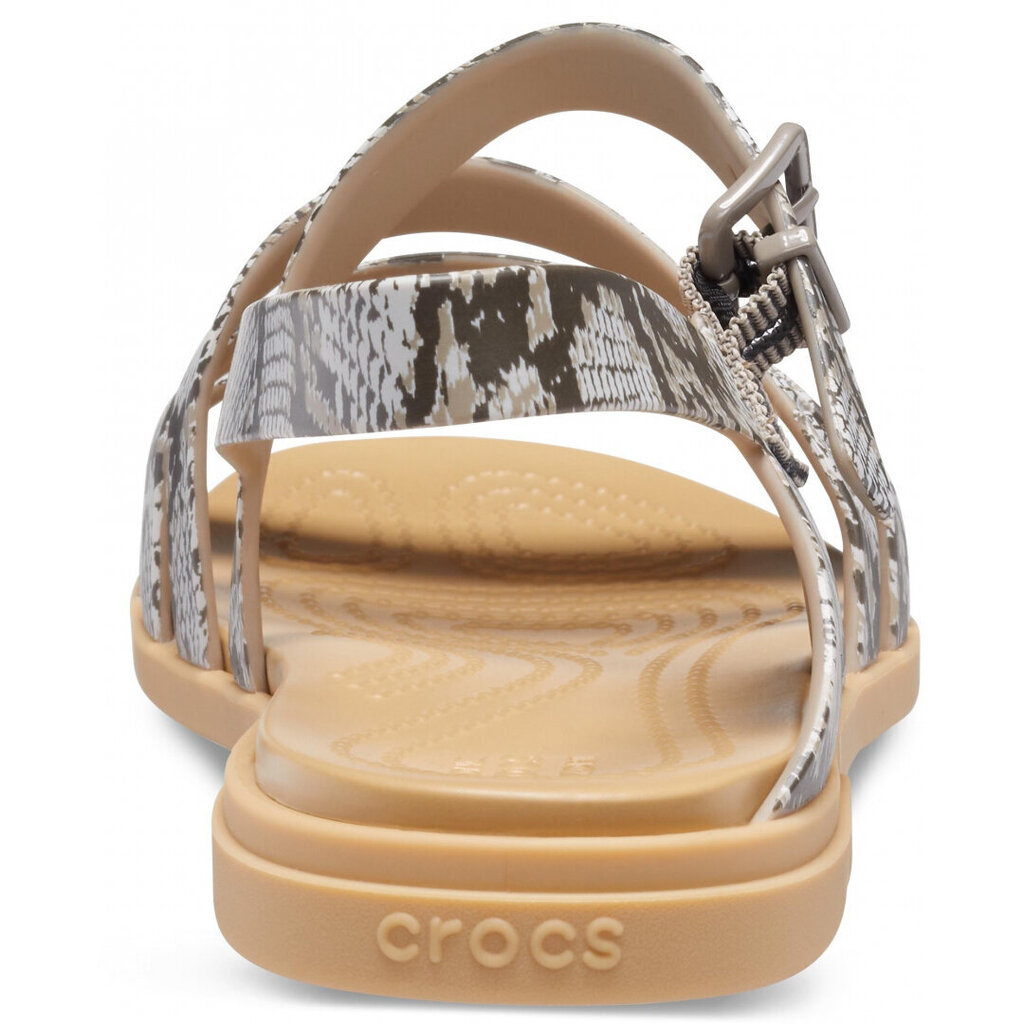 Crocs™ naiste vabaajajalatsid Tulum Sandal Womens, pruun hind ja info | Naiste plätud ja sussid | kaup24.ee