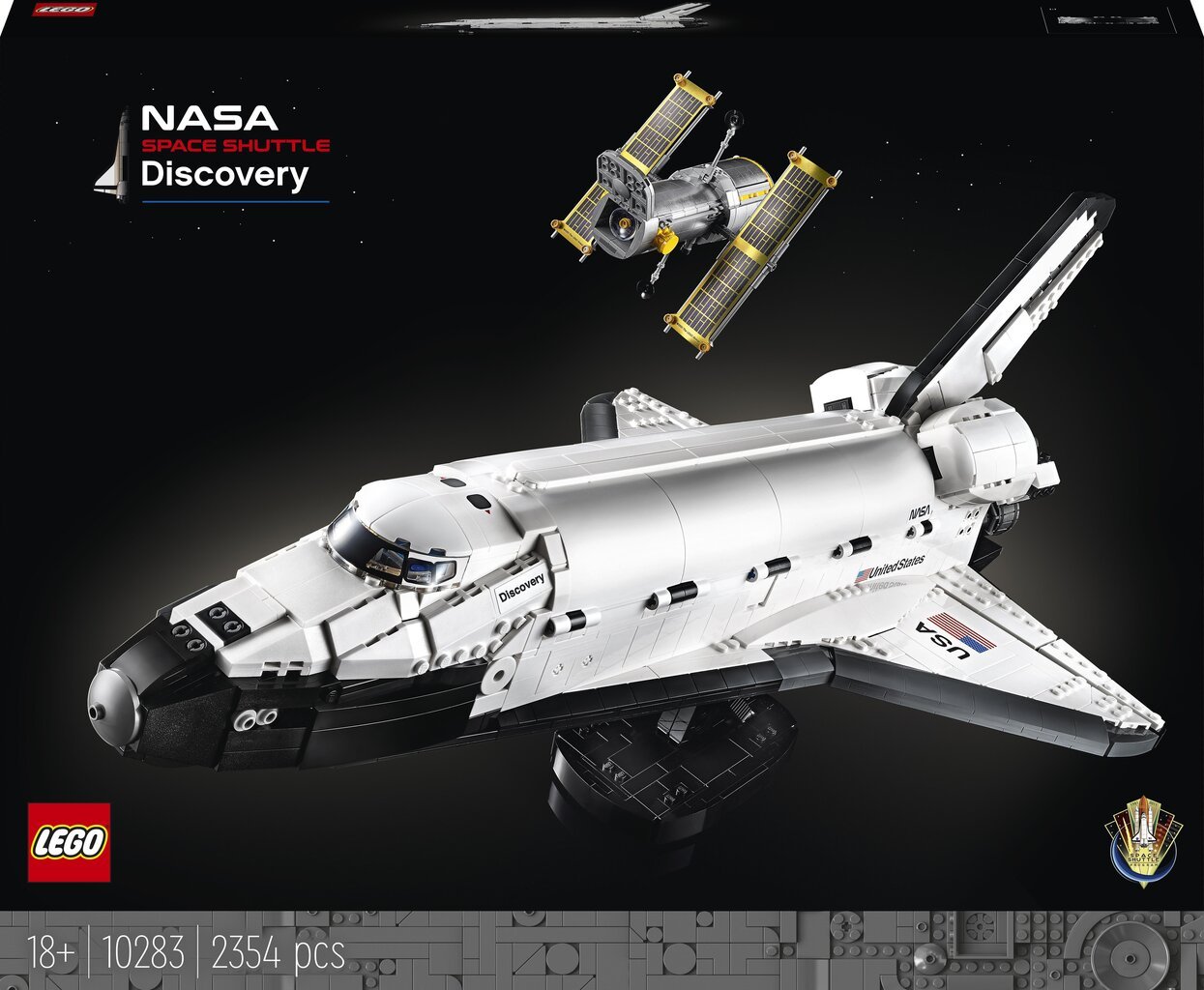 10283 LEGO® ICONS NASA korduvkasutatav kosmosesüstik Discovery цена и информация | Klotsid ja konstruktorid | kaup24.ee