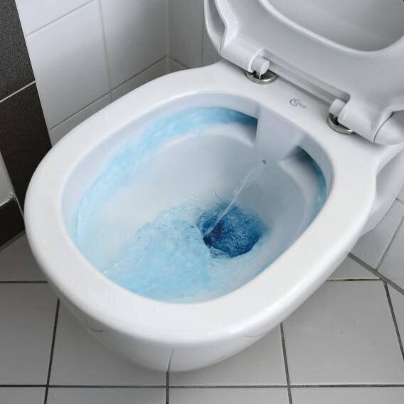 Seinale paigaldatav WC-pott Ideal Standard WC EUROVIT Rimless K881001 / W303001 aeglaselt sulguva kaanega hind ja info | WС-potid | kaup24.ee