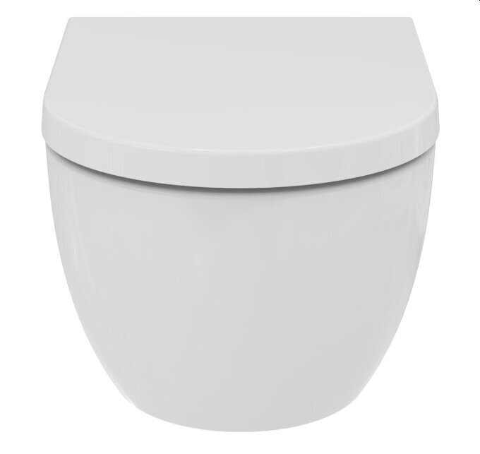 Seinale paigaldatav WC-pott Ideal Standard WC Blend Curve Aquablade aeglaselt sulguva kaanega T374901 / T376001 hind ja info | WС-potid | kaup24.ee