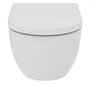 Seinale paigaldatav WC-pott Ideal Standard WC Blend Curve Aquablade aeglaselt sulguva kaanega T374901 / T376001 цена и информация | WС-potid | kaup24.ee