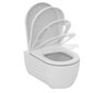 Seinale paigaldatav WC-pott Ideal Standard WC Blend Curve Aquablade aeglaselt sulguva kaanega T374901 / T376001 hind ja info | WС-potid | kaup24.ee