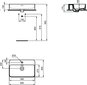Keraamiline ristkülikukujuline valamu Ideal Standard Strada II töötasapinnale, 60x40 cm, valge, T299801 цена и информация | Kraanikausid, valamud | kaup24.ee