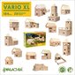Puitkonstruktsioonide komplekt Walachia Vario XL, 184 tk. hind ja info | Klotsid ja konstruktorid | kaup24.ee