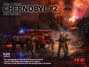 Liimitav mudel ICM 35902 Tšernobõli tuletõrjujad 1/35 hind ja info | Liimitavad mudelid | kaup24.ee