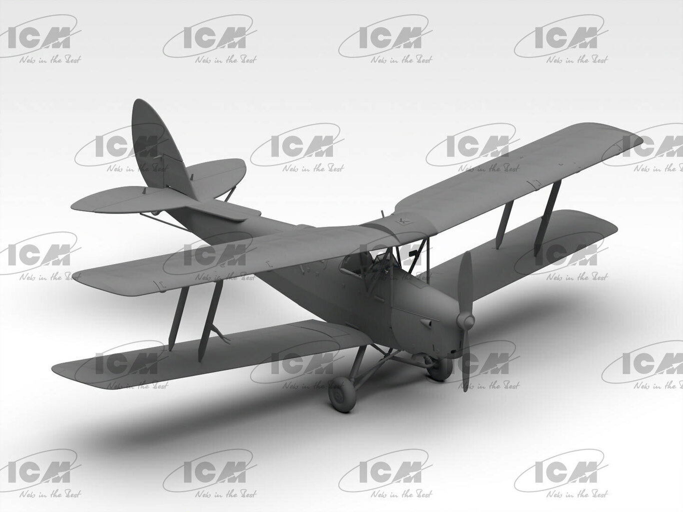 Liimitav mudel ICM 32035 D.H. 82A Tiger Moth 1/32 hind ja info | Liimitavad mudelid | kaup24.ee