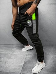 Повседневные брюки для мужчин Liter, черные цена и информация | Мужская спортивная одежда | kaup24.ee
