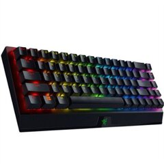 Mänguriklaviatuur, Razer BlackWidow V3 Mini HyperSpeed, Yellow Switch, Must, RU цена и информация | Клавиатуры | kaup24.ee