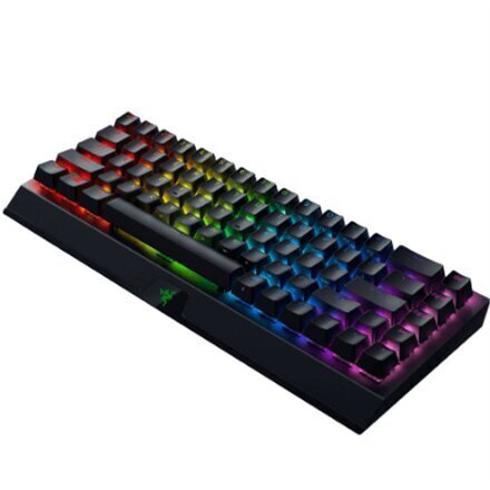 Mänguriklaviatuur, Razer BlackWidow V3 Mini HyperSpeed, Yellow Switch, Must, RU hind ja info | Klaviatuurid | kaup24.ee