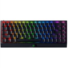 Mänguriklaviatuur, Razer BlackWidow V3 Mini HyperSpeed, Yellow Switch, Must, RU цена и информация | Клавиатуры | kaup24.ee