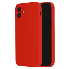 Silikoon telefoniümbris Vennus iPhone 12, punane hind ja info | Telefoni kaaned, ümbrised | kaup24.ee