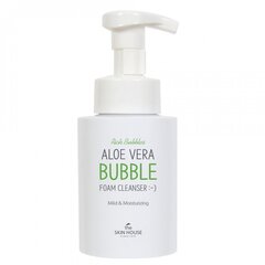 Пенка для умывания с экстрактом алоэ The Skin House Aloe Vera Bubble Foam Cleanser, 150 мл цена и информация | Аппараты для ухода за лицом | kaup24.ee