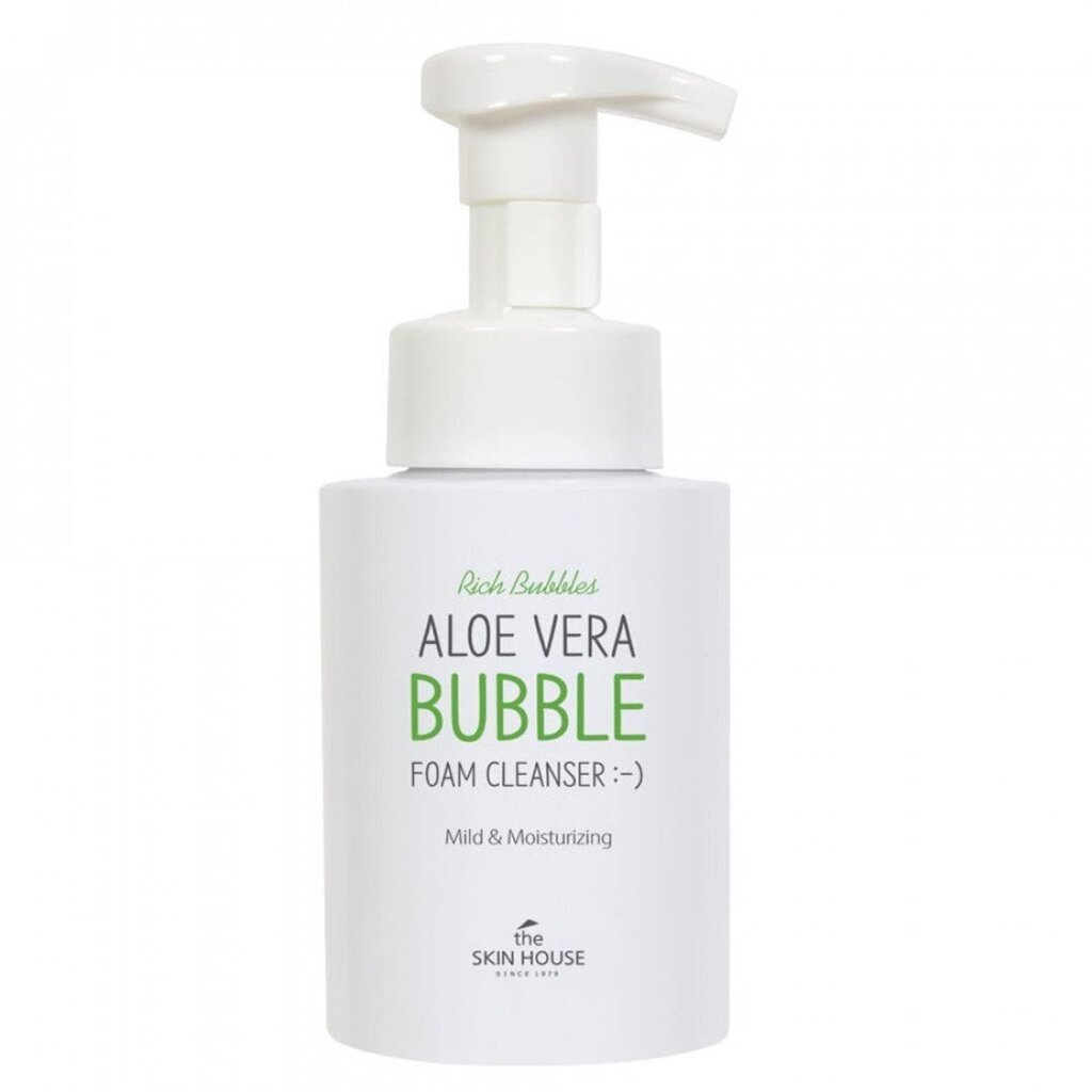 The Skin House Aloe Vera Bubble Foam Cleanser 150ml цена и информация | Näopuhastusvahendid | kaup24.ee