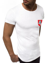 Мужская футболка Herbas JS/712005-43432-XXL, белая цена и информация | Мужские футболки | kaup24.ee