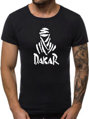 Мужская футболка Dakar JS/712005-43417-XXL, черная цена и информация | Meeste T-särgid | kaup24.ee