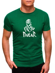 Мужская футболка Dakar JS/712005-43533, зеленая цена и информация | Мужские футболки | kaup24.ee