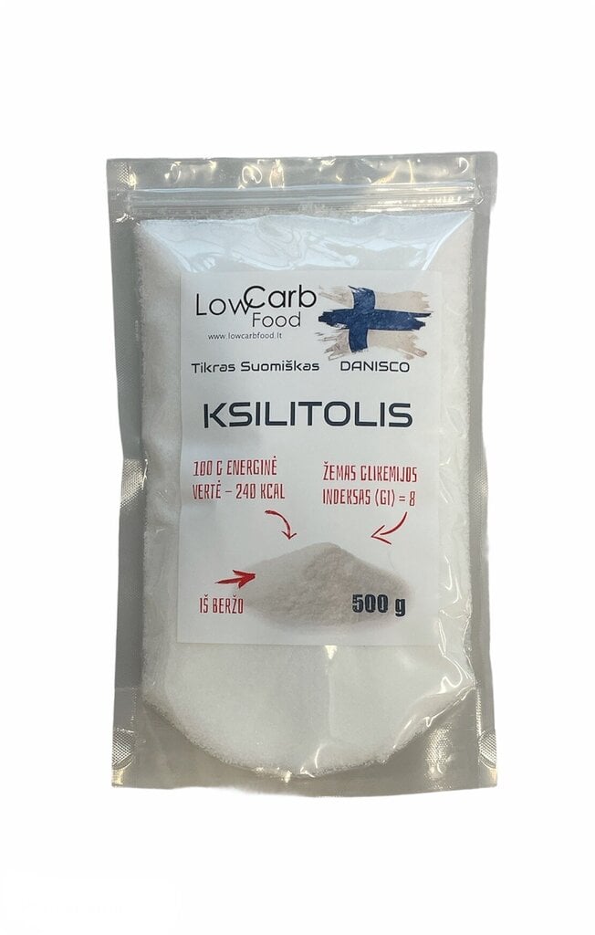 Ksülitool (kasesuhkur) Danisco, 500 g hind ja info | Lisandid toiduvalmistamiseks | kaup24.ee