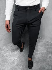 Брюки для мужчин Polo, черные цена и информация | Мужские брюки | kaup24.ee